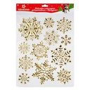 Наклейки Seasons Праздник новогодние декоративные 27x35см в ассортименте