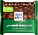 Шоколад молочный RITTER SPORT Цельный миндаль, 100г