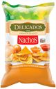 Чипсы кукурузные Delicados Nachos с кусочками лука и морской солью, 150 г
