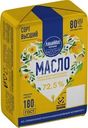 Масло сладкосливочное Любимое молоко Крестьянское 72.5% БЗМЖ 180г