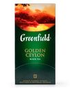 Чай Greenfield Золотой Цейлон чёрный в пакетиках, 25х2г