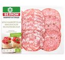 Колбаса сырокопчёная Велком Ассорти Брауншвейгская + Велкомовская + Миланская, 90г