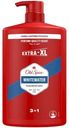 Гель для душа + шампунь Old Spice 3в1 Whitewater мужской, 1л