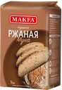 MAKFA Мука ржаная обдирная хлеб/пек 1кг бум/уп:8