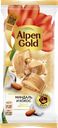 Шоколад белый ALPEN GOLD с миндалем и кокосовой стружкой, 80г