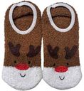 Следки женские, цвет коричневый, 36-41р-р