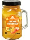 Персики Countree половинки в сиропе, 470г