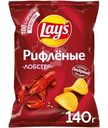 Чипсы картофельные Lay's рифлёные во вкусом лобстера, 140г