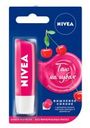 Бальзам для губ с ароматом вишни «Фруктовое сияние» Nivea, 4.8 мл
