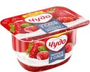 Десерт творожный ЧУДО, 4%, клубника-земляника, 100г