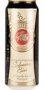 Пиво Zahringer Schwarzbier тёмное фильтрованное 4,9 % алк., Германия, 0,5л