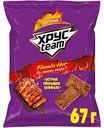 Сухарики ХрусTeam рёбрышки баффало, 67г