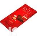 Шоколад RED DELIGHT темный со сниженной калорийностью Фундук и Макадамия 100г