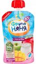Пюре ФрутоНяня яблоко-манго с йогуртом, с 6 месяцев, 90 г