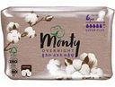 Прокладки гигиенические Monty Ultra Soft Overnight, 350 mm, 6 шт.