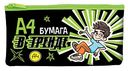 Пенал-косметичка на молнии Hatber Влад А4, 205×110мм