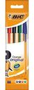 Ручки шариковые Bic Orange Fine , в ассортименте, 4 шт.