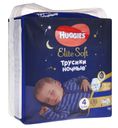 Подгузники-трусики ночные Huggies №4 Elite Soft 9-14кг 19шт