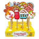 Имбирный пряник SOFI на палочке, с глазурью, 45г