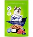 Корм влажный Dingo с говядиной в соусе полнорационный для собак 85г