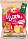Чипсы картофельные LAY'S Из печи, со вкусом мусс из лосося с авокадо, 81г