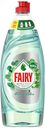Средство для мытья посуды Fairy Pure&Clean Мята и эвкалипт со 100% натуральным ароматом, 650 мл