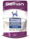 Корм для кошек Gemon Cat Pouch Sterilised тунец и дори, 100 г