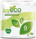 Туалетная бумага Joy Еco с перфорацией и тиснением с ароматом яблока 2 слоя 4шт.