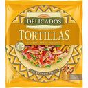 Лепёшки пшеничные мексиканские Tortillas Delicados со вкусом сыра для горячих и холодных сандвичей, 400 г