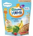 Каша ФрутоНяня Мультизлаковая молочная Яблоко Банан Земляника 6мес+ 200г