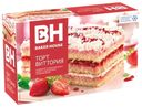 Торт Виттория Baker house клубничный бисквит 350г