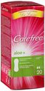Прокладки ежедневные Carefree Aloe De Luxe, 20 шт