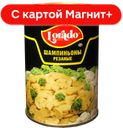 LORADO Шампиньоны резанные 400г ж/б :12