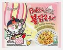 Лапша быстрого приготовления Hot Chicken Cream Carbonara Samyang Buldak 140г