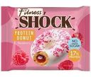Донат Fitnesshock с малиновой начинкой 70г