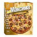 Пицца МАКСИМА, с ветчиной и грибами, 410г