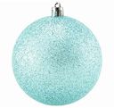 Ёлочное украшение Шар голубой, 8см