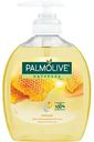 Жидкое мыло для рук Palmolive Натурэль Питание Мёд и увлажняющее молочко, 300 мл