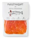 Форель Рыбстандарт филе-ломтики слабосоленая, 100г