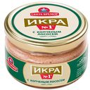 Икра мойвы САНТА БРЕМОР, с копченым лососем, 180г