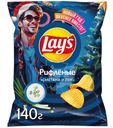 Чипсы Lay's из натурального картофеля со вкусом сметаны и лука рифленые 140г