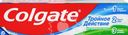 Зубная паста COLGATE Тройное действие Натуральная мята для защиты от кариеса, удаления потемнений с зубов и свежего дыхания, 100мл