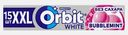 Жевательная резинка Orbit White XXL Bubblemint без сахара 20.4г