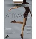 Колготки женские Omsa Attiva цвет: caramello/телесный, 20 den, 6р-р