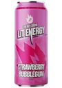 Напиток энергетический Lit Energy Strawberry bubblegum тонизирующий газированный 450мл