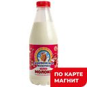 ДЕРЕВЕНСКОЕ МОЛОЧКО Молоко паст отбор 3,4%-6% 850г пл/бут:6