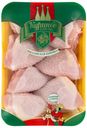 Голень цыпленка-бройлера «Куриное Царство» с кожей охлажденное (0,8 - 1,1 кг), 1 упаковка ~ 0,9 кг