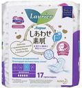 Прокладки гигиенические супертонкие Laurier F Дневные L с крылышками 25 см, 17 шт.
