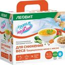 Низкокалорийная программа питания для снижения веса Леовит Худеем за неделю Традиционное меню с мясом, 718г