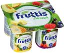 Продукт йогуртный Fruttis пастеризованный Легкий Ананас-Дыня-Лесные ягоды 0,1%, 110г